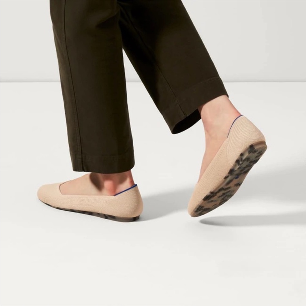 Rothy's The Flat Classic Shoe - Off White